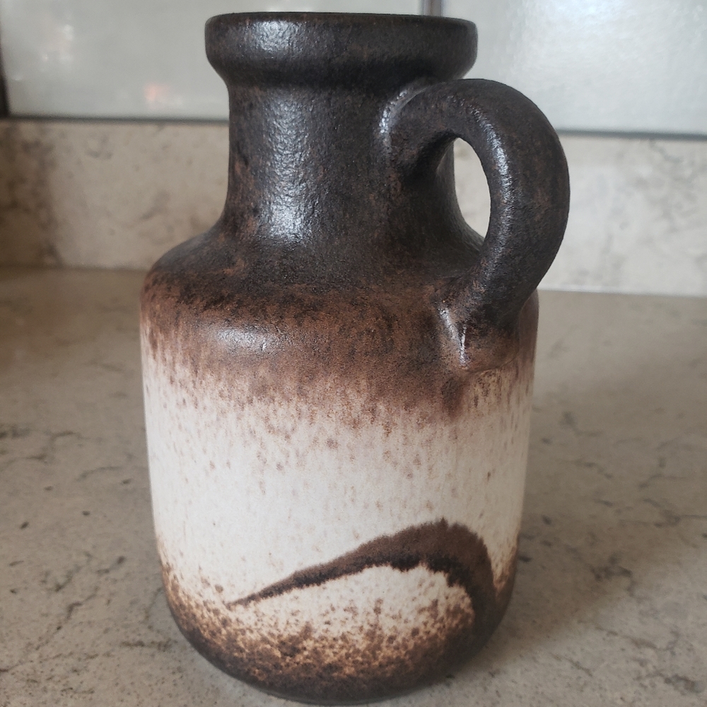 MCM pottery vase from West Germany in mint condition. - Picture 4 of 4